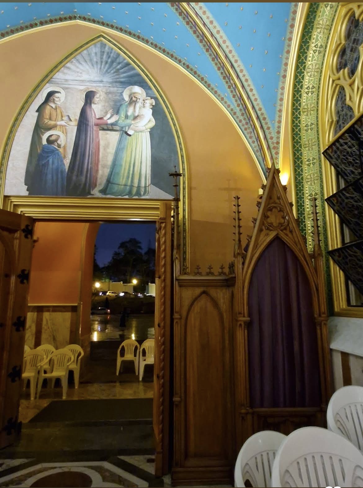 Confesionario — Basílica Nossa Senhora do Rosario de Fátima